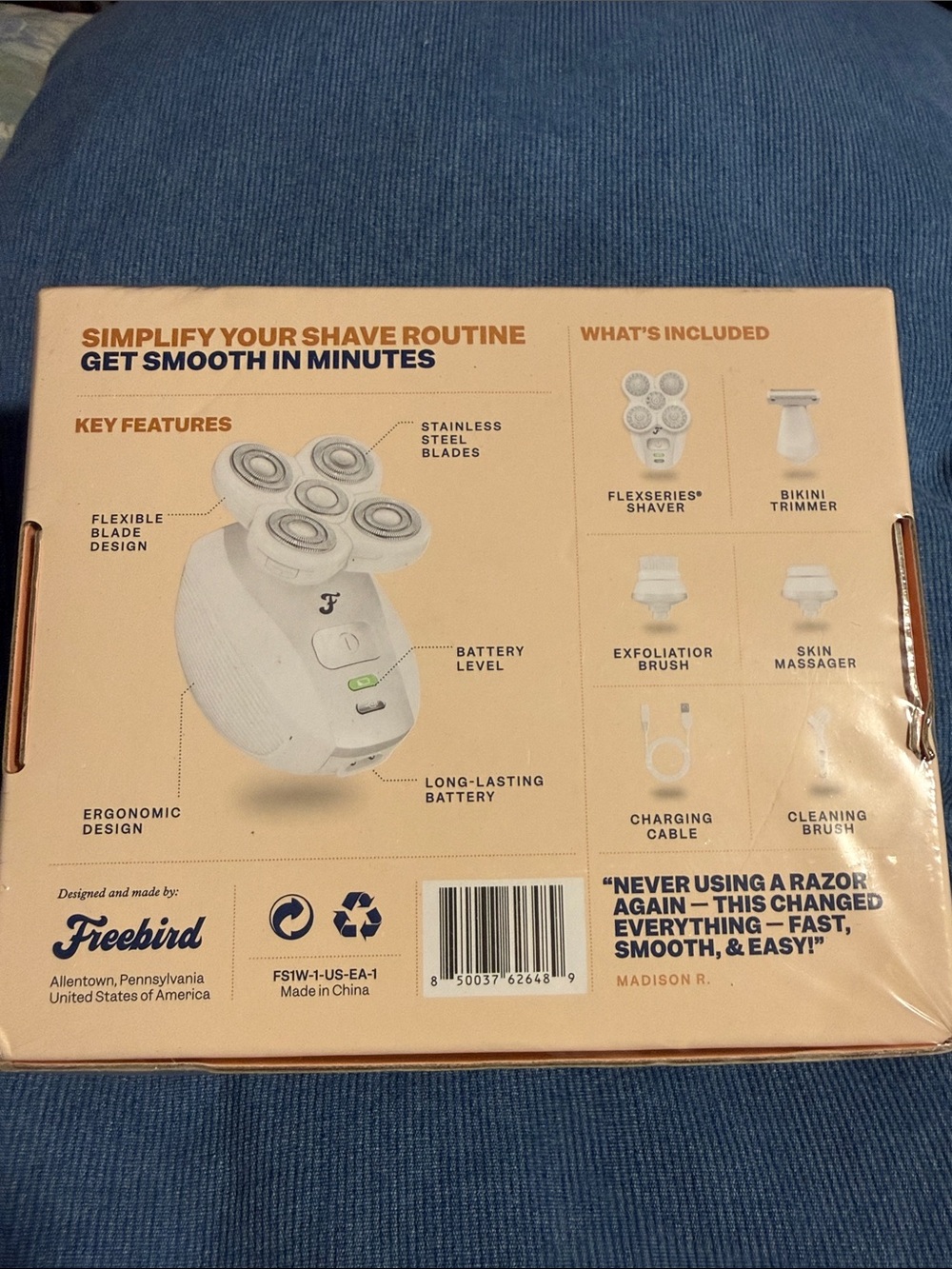 freebird Shaving Kit NEW box unopened - Picture 2 of 3